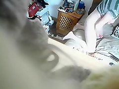 My friend's mom caught masturbating on hidden camera