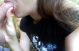 Polish Girl Blowjob in the Forest - I met her on SexNumerki