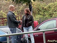 Real sex in public with busty sexy susi