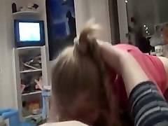 Hot roomie ducks my dick like greedy
