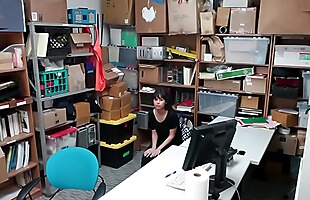 Naive teen got busted and fucked by a cops huge dick