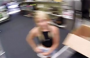 Juvenile dilettante is taken to the back room to get fucked