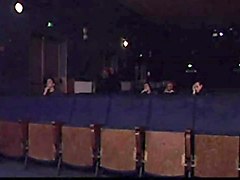 Hairy italian dogging in a cinema